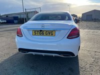 USED 2016 T MERCEDES-BENZ C CLASS 1.6 C200 D AMG LINE 4d 136 BHP 