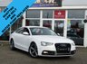 USED 2012 12 AUDI A5 2.0 TDI QUATTRO S LINE S/S 5d 175 BHP Finished in IBIS WHITE with EBONY LEATHER/ALCANTARA SPORTS TRIM. This A5 is stylish, looks great and feels very well built. It has a plush interior with extra safety with quattro 4x4. Features include, Leather/Alcantara Sports trim, B/Tooth, Rear Park Sensors and much more. Dealer stamped serviced at 18935 miles, 37953 miles, 56825 miles, 74841 miles, 89415 miles and at 99643 miles Cam Belt and Water Pump replaced. Also serviced at 101215 miles, 109099 miles and at 112193 miles.