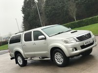 USED 2011 61 TOYOTA HI-LUX 3.0 INVINCIBLE 4X4 D-4D DCB 169 BHP SAT NAV + CANOPY   ** NO VAT ***