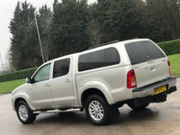 USED 2011 61 TOYOTA HI-LUX 3.0 INVINCIBLE 4X4 D-4D DCB 169 BHP SAT NAV + CANOPY   ** NO VAT ***
