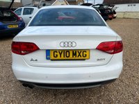 USED 2010 10 AUDI A4 2.0 TFSI S LINE 4d 208 BHP Exceptional Example with a FSH - 12 services