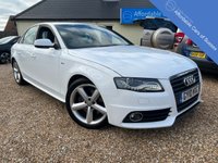 USED 2010 10 AUDI A4 2.0 TFSI S LINE 4d 208 BHP Exceptional Example with a FSH - 12 services