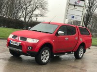 USED 2012 12 MITSUBISHI L200 2.5 DI-D 4X4 BARBARIAN LB DCB 175 BHP MOST MAIN DEALER SERVICE HISTORY