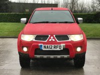 USED 2012 12 MITSUBISHI L200 2.5 DI-D 4X4 BARBARIAN LB DCB 175 BHP MOST MAIN DEALER SERVICE HISTORY