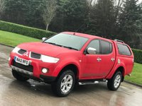 USED 2012 12 MITSUBISHI L200 2.5 DI-D 4X4 BARBARIAN LB DCB 175 BHP MOST MAIN DEALER SERVICE HISTORY