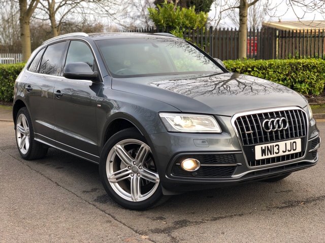 2013 13 Audi Q5 2.0 TDI QUATTRO S LINE PLUS S/S 5d 175 BHP