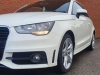 USED 2012 12 AUDI A1 1.6 TDI S LINE 3d 105 BHP 1 OWNER - HALF LEATHER