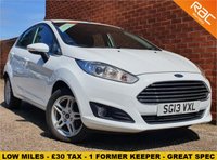 USED 2013 13 FORD FIESTA 1.2 ZETEC 5d 81 BHP 