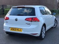 USED 2013 13 VOLKSWAGEN GOLF 2.0 GT TDI BLUEMOTION TECHNOLOGY 3d 148 BHP 