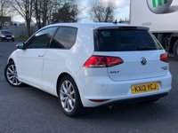 USED 2013 13 VOLKSWAGEN GOLF 2.0 GT TDI BLUEMOTION TECHNOLOGY 3d 148 BHP 