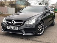 USED 2013 63 MERCEDES-BENZ E-CLASS 2.1 E220 CDI AMG SPORT 2d 170 BHP 