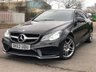 USED 2013 63 MERCEDES-BENZ E-CLASS 2.1 E220 CDI AMG SPORT 2d 170 BHP 