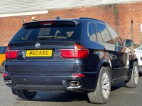 USED 2010 M BMW X5 3.0 XDRIVE40D M SPORT 5d 302 BHP GOOD SERVICE RECORD 5 STAMPS +  1 PREVIOUS KEEPER +  FRONT AND REAR PARKING SENSORS +  19 INCH ALLOY WHEELS +  7 SEATS +  FULL LEATHER TRIM +  FRONT HEATED SEATS +  DRIVER MEMORY SEAT +  FRONT ELECTRIC SEATS +  DAB RADIO +  USB +  AUX +  SAT NAV +  BLUETOOTH PHONE +  CRUISE CONTROL +  RAIN SENSORS +  ELECTRIC ADJUSTMENT OF STEERING WHEEL +  AUTO HOLD +  AUTO TAILGATE +  HILL DECENT CONTROL +  TRACTION CONTROL ++