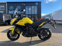 USED 2015 65 KAWASAKI VERSYS 650 FFF, ABS WITH KAWASAKI OE PANNIERS