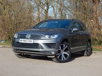 USED 2017 66 VOLKSWAGEN TOUAREG 3.0 V6 R-LINE TDI BLUEMOTION TECHNOLOGY 5d 259 BHP FSH - 2 Owners