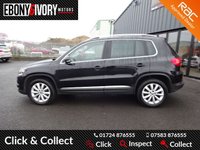 USED 2014 14 VOLKSWAGEN TIGUAN 2.0 MATCH TDI BLUEMOTION TECHNOLOGY 4MOTION 5d 139 BHP FULLY SERVICED+1 YEAR MOT+BREAKDOWN COVER
