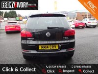 USED 2014 14 VOLKSWAGEN TIGUAN 2.0 MATCH TDI BLUEMOTION TECHNOLOGY 4MOTION 5d 139 BHP FULLY SERVICED+1 YEAR MOT+BREAKDOWN COVER