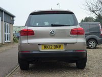 USED 2012 12 VOLKSWAGEN TIGUAN 2.0 S TDI BLUEMOTION TECHNOLOGY 4MOTION DSG 5d 138 BHP www.suffolkcarcentre.co.uk - Located at Reydon