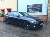 USED 2017 G BMW 3 SERIES 2.0 318D M SPORT TOURING 5d 148 BHP *FSH *ZERO DEPO FINANCE *AUTO