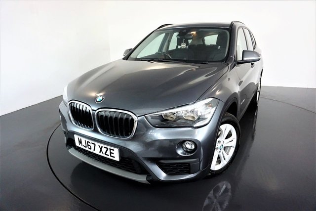 2017 67 BMW X1 2.0 SDRIVE18D SE 5d-2 FORMER KEEPERS-ANTHRACITE FABRIC-PERFORMANCE CONTROL-BLACK ROOF RAILS-REAR PARKING SENSORS-DAB RADIO-SATNAV-AIR CONDITIONING