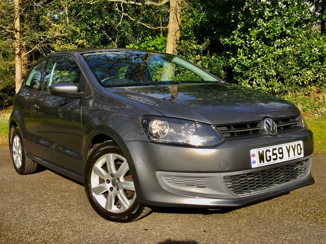 2010 59 Volkswagen Polo 1.4 SE 3d 85 BHP 1 RETIRED OWNER//X12 SERVICE STAMPS//ALLOYS//AIRCON//X4 AIRBAGS