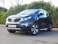 USED 2013 63 KIA SPORTAGE 1.7 CRDI 3 SAT NAV 5d 114 BHP Eco Dynamics-TWIN ROOFS-18in Alloys