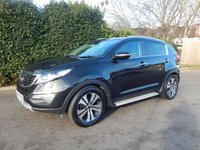 USED 2013 63 KIA SPORTAGE 1.7 CRDI 3 SAT NAV 5d 114 BHP Eco Dynamics-TWIN ROOFS-18in Alloys