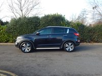 USED 2013 63 KIA SPORTAGE 1.7 CRDI 3 SAT NAV 5d 114 BHP Eco Dynamics-TWIN ROOFS-18in Alloys