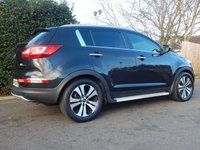 USED 2013 63 KIA SPORTAGE 1.7 CRDI 3 SAT NAV 5d 114 BHP Eco Dynamics-TWIN ROOFS-18in Alloys