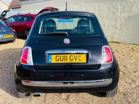 USED 2011 11 FIAT 500 0.9 LOUNGE 3d 85 BHP Top Spec Lounge 0.9 PEtrol with Zero Road Tax