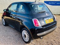 USED 2011 11 FIAT 500 0.9 LOUNGE 3d 85 BHP Top Spec Lounge 0.9 PEtrol with Zero Road Tax