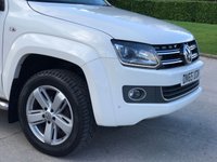 USED 2015 65 VOLKSWAGEN AMAROK 2.0 DC TDI HIGHLINE 4MOTION 180 BHP ** NO VAT * *  SAT NAV ** LOW MILES