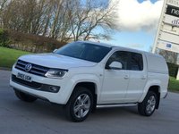 USED 2015 65 VOLKSWAGEN AMAROK 2.0 DC TDI HIGHLINE 4MOTION 180 BHP ** NO VAT * *  SAT NAV ** LOW MILES