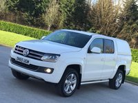 USED 2015 65 VOLKSWAGEN AMAROK 2.0 DC TDI HIGHLINE 4MOTION 180 BHP ** NO VAT * *  SAT NAV ** LOW MILES