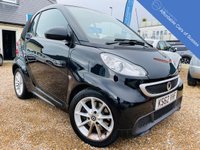 USED 2013 62 SMART FORTWO 1.0 PASSION MHD 2d 71 BHP Superb Autoamtic Smart Car with Sat Nav and Pano Roof