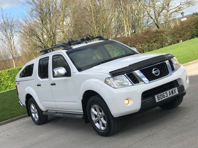 2013 63 Nissan Navara 2.5 DCI TEKNA 4X4 SHR DCB 188 BHP