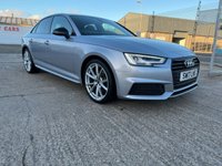 USED 2017 17 AUDI A4 2.0 TFSI S LINE 4d 188 BHP 