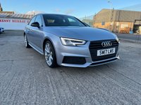 USED 2017 17 AUDI A4 2.0 TFSI S LINE 4d 188 BHP 