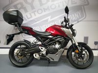 USED 2018 18 HONDA CB125R NA-J WITH GIVI TOP BOX