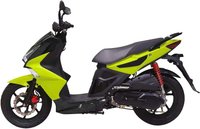 USED 2022 KYMCO SUPER 8 50CC AVAILABLE IN RED OR GREEN