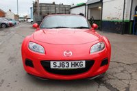 USED 2014 63 MAZDA MX-5 1.8 I ROADSTER SE 2d 125 BHP VIEW AND RESERVE ONLINE OR CALL 01527-853940 FOR MORE INFO.