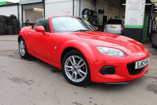 2014 63 Mazda MX-5 1.8 I ROADSTER SE 2d 125 BHP
