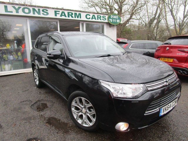 2014 64 Mitsubishi Outlander 2.0 PHEV GX 4H PLUG-IN HYBRID 5d 162 BHP AUTOMATIC FOUR WHEEL DRIVE