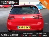 USED 2014 64 VOLKSWAGEN GOLF 2.0 GTD 5d 181 BHP FULLY SERVICED+1 YEAR MOT+BREAKDOWN COVER