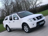 USED 2015 64 NISSAN NAVARA 2.5 DCI TEKNA 4X4 SHR DCB 188 BHP PRICE 15650 + VAT 3130 TOTAL =18780