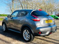 USED 2014 64 NISSAN JUKE 1.2 ACENTA PREMIUM DIG-T 5d 115 BHP EXCELLENT CONDITION, LOW MILEAGE, SAT NAV, REVERSE CAMERA