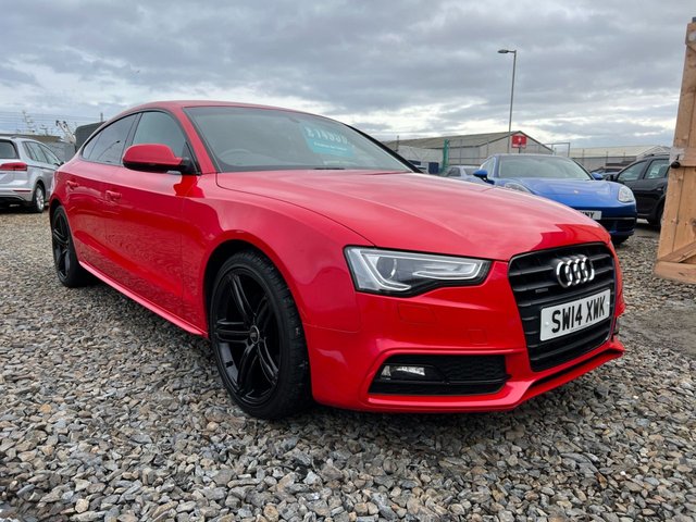 2014 14 Audi A5 2.0 SPORTBACK TDI QUATTRO BLACK EDITION S/S 5d 175 BHP