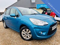USED 2012 12 CITROEN C3 1.4 VTR PLUS 5d 72 BHP FSH - 5 door petrol in bright Cayman Blue