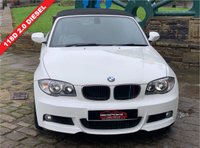 USED 2010 10 BMW 1 SERIES 2.0 118D M SPORT 2d 141 BHP 2010 BMW 118D 2.0 DIESEL M/SPORT CONVERTIBLE - FULL BLACK LEATHER - 18 INCH M/SPORT UPGRADE GLOSS BLACK ALLOYS - START/STOP - AIR CONDITIONING
