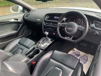 USED 2014 64 AUDI A5 2.0 TDI QUATTRO BLACK EDITION S/S 2d 174 BHP 64 AUDI A5 2.0 TDi QUATTRO 177bhp 'BLACK EDITION' COUPE - AUTOMATIC PADDLE SHIFT - PANORAMIC GLASS ROOF - 19 INCH UPGRADE ALLOYS - FULL BLACK LEATHER INTERIOR - SATELLITE NAVIGATION -  BANG&OLUFSEN UPGRADE SOUND SYSTEM